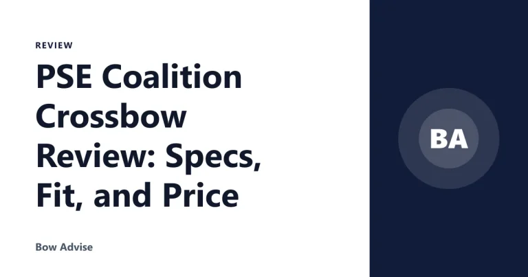 PSE Coalition Crossbow Review: Specs, Fit, and Price