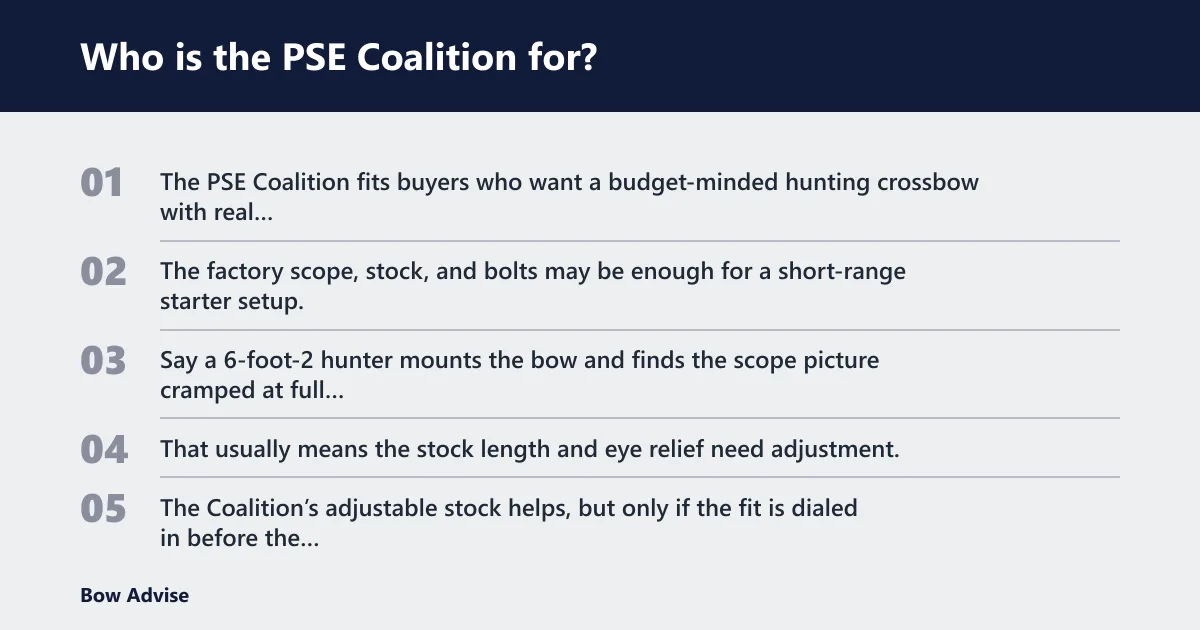 Steps: Who is the PSE Coalition for?