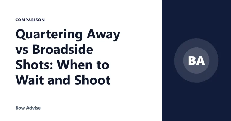 Quartering Away vs Broadside Shots: When to Wait and Shoot