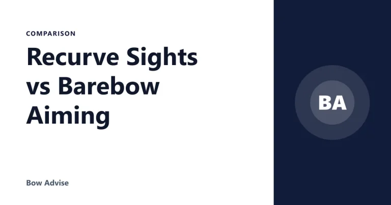 Recurve Sights vs Barebow Aiming