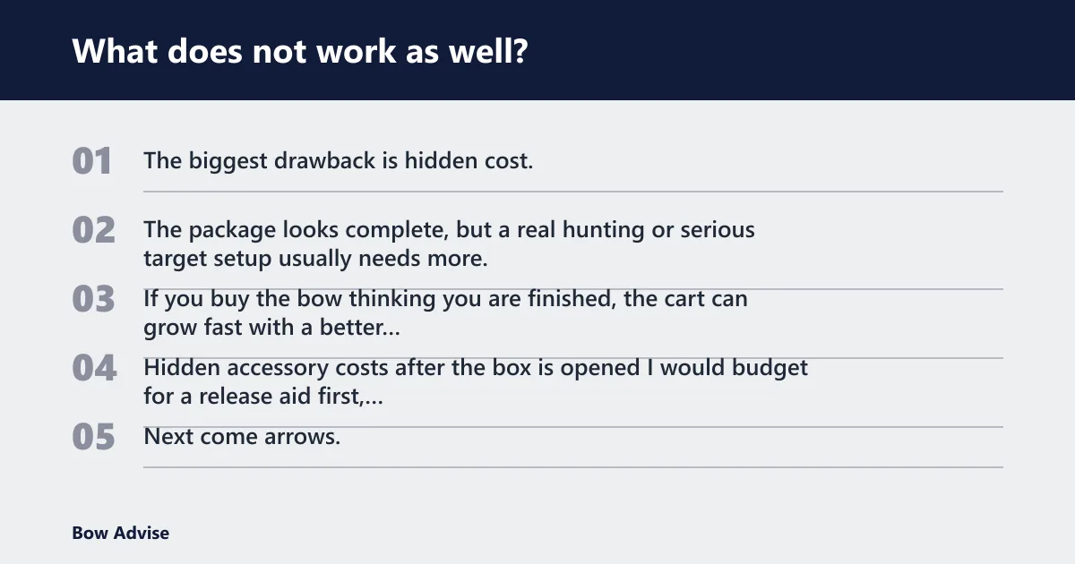 Steps: What does not work as well?