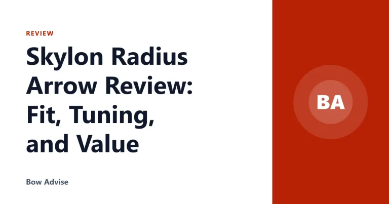 Skylon Radius Arrow Review: Fit, Tuning, and Value