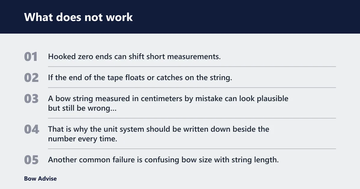 Steps: What does not work