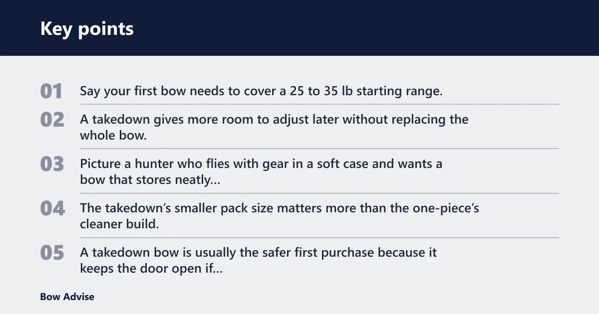 Key points: Which Bow Should You Buy?