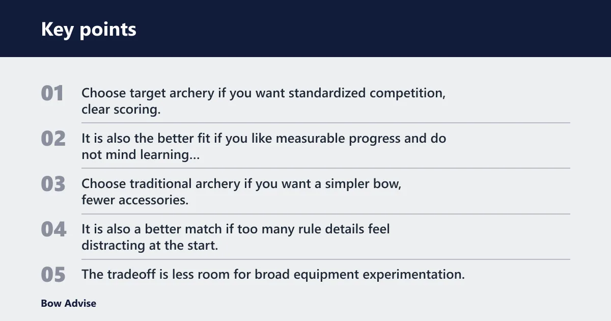 Key points: Use the decision matrix to choose your path