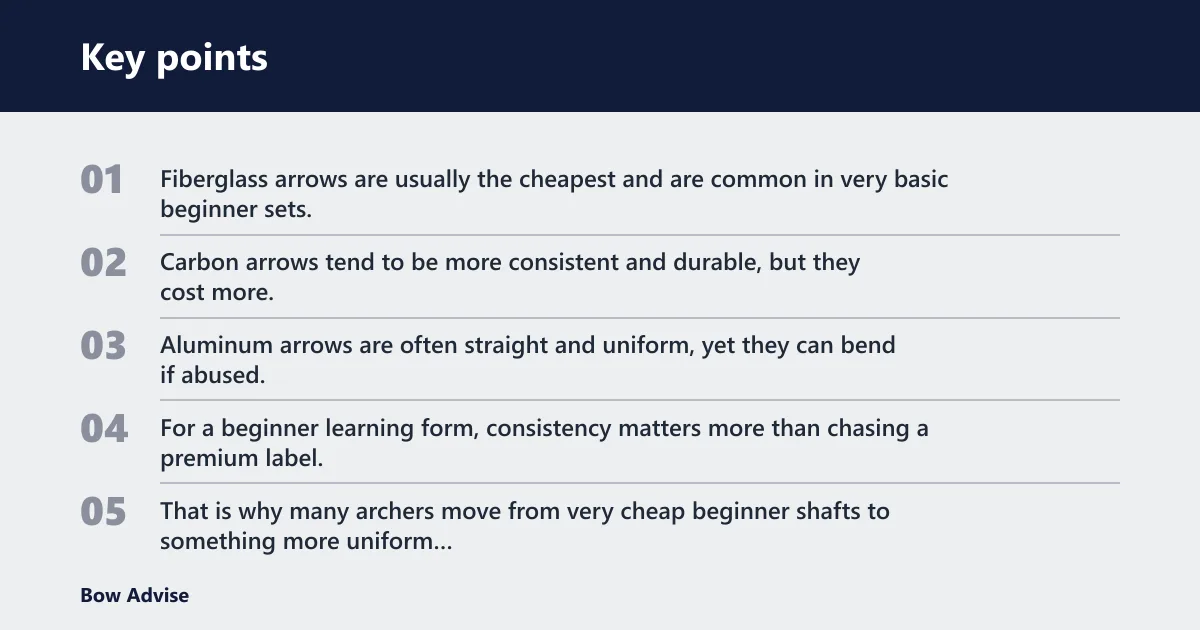 Key points: Nice-to-have arrow details