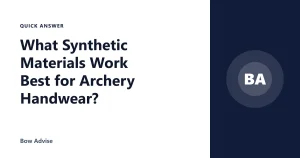 What Synthetic Materials Work Best for Archery Handwear?