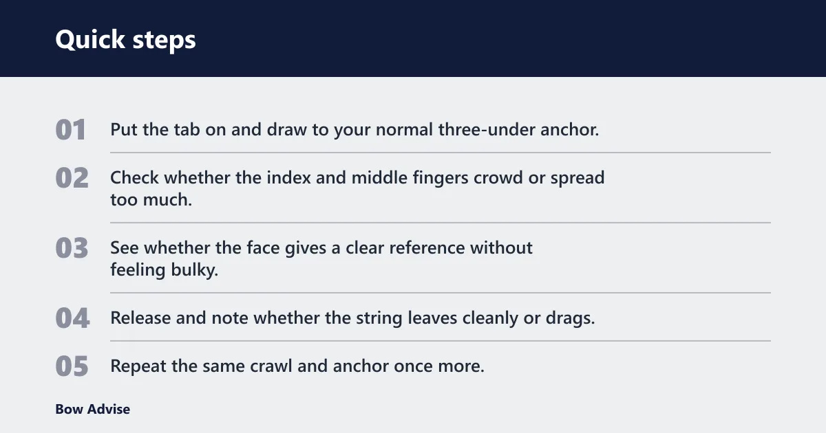 Quick steps: How to choose a three-under tab